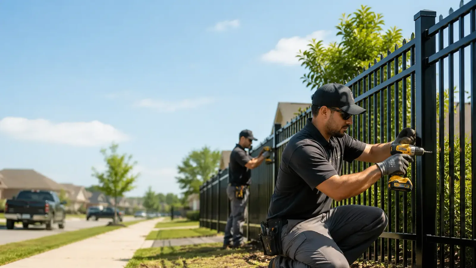 Metal Fence Installation in Oran, IA